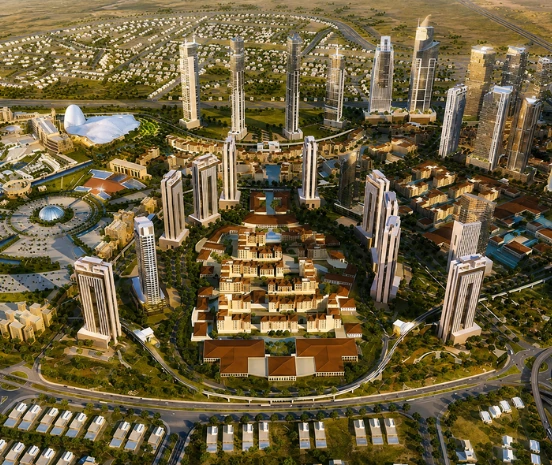 Localisation Weston by Wadan - Dubai Land Residence Complex
